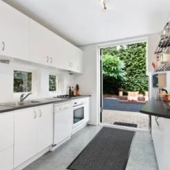 B&M Magic Clean Runner - Grey Mottel -Kitchen and Tableware Store 379089 magic clean runner grey mottel 2