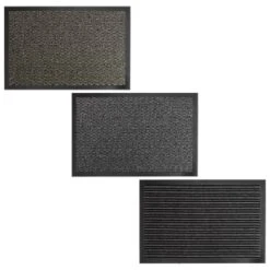 B&M Large Printed Magic Doormat - Black & Grey Stripe 5 B&M Large Printed Magic Doormat - Black & Grey Stripe -Kitchen and Tableware Store 379103 large magic doormat 60x90cm group