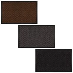 B&M Ultimate Trap Mat 55 X 85cm - Brown 9 B&M Ultimate Trap Mat 55 X 85cm - Brown -Kitchen and Tableware Store 379122 durable ultimate sculpted trap mat 55x85cm main