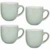 Simply Everyday Gloss Mugs 4pk - Sage -Kitchen and Tableware Store 380123 4pk simply everyday mugs sage 3