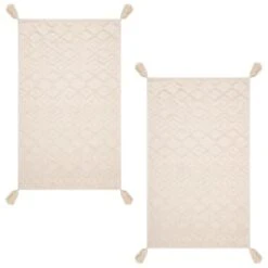 B&M Homestead Embossed Tea Towels With Tassels 2pk - Natural 7 B&M Homestead Embossed Tea Towels With Tassels 2pk - Natural -Kitchen and Tableware Store 380229 2pk homestead embossed tea towel with tassels 2