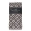 B&M Grey Textured Tea Towels 3pk 2 B&M Grey Textured Tea Towels 3pk -Kitchen and Tableware Store 380238 3pk textured tea towels grey