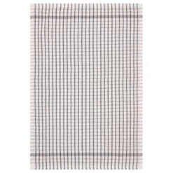B&M Grey Check Tea Towels 3pk -Kitchen and Tableware Store 380305 3pk check tea towels grey 3