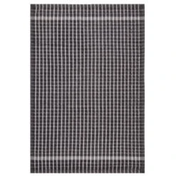 B&M Grey Check Tea Towels 3pk -Kitchen and Tableware Store 380305 3pk check tea towels grey 4