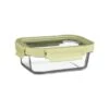 B&M Green Glass Food Container - Small -Kitchen and Tableware Store 380664 glass food container green small 2