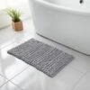 Retreat Knitted Bath Mat 50 X 80cm - Grey 2 Retreat Knitted Bath Mat 50 X 80cm - Grey -Kitchen and Tableware Store 381560 retreat knitted bath mat grey