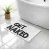 Get Naked Tufted Bath Mat - White -Kitchen and Tableware Store 381569 white get naked bath mat