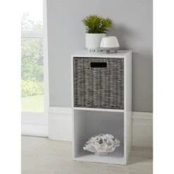 Lamia Lokken Cube Shelving Unit & Basket