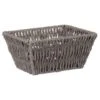 B&M Syros Mini Wicker Basket - Grey 2 B&M Syros Mini Wicker Basket - Grey -Kitchen and Tableware Store 381906 syros mini basket grey