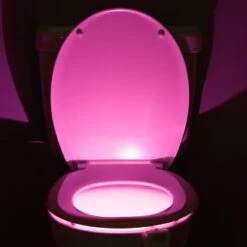 B&M Multicoloured Toilet Night Light 20 B&M Multicoloured Toilet Night Light -Kitchen and Tableware Store 383097 toilet night light 3