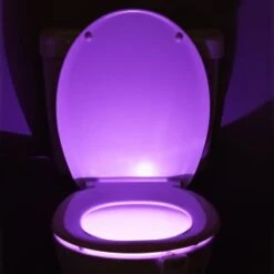 B&M Multicoloured Toilet Night Light 16 B&M Multicoloured Toilet Night Light -Kitchen and Tableware Store 383097 toilet night light 6