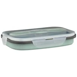 B&M Collapsible Lunch Box - Sage 10 B&M Collapsible Lunch Box - Sage -Kitchen and Tableware Store 383522 collapsible lunch box 7