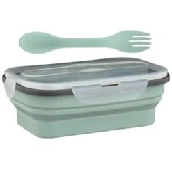 B&M Collapsible Lunch Box - Sage 11 B&M Collapsible Lunch Box - Sage -Kitchen and Tableware Store 383522 collapsible lunch box 8