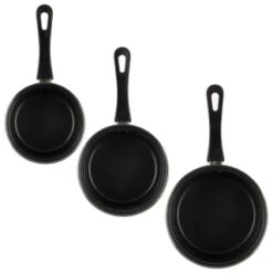 Simply Everyday Sauce Pan Set 3pk 12 Simply Everyday Sauce Pan Set 3pk -Kitchen and Tableware Store 383599 3 sauce pan set