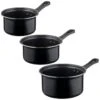 Simply Everyday Sauce Pan Set 3pk -Kitchen and Tableware Store 383599 3 sauce pan set group