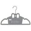 B&M Children's Non-Slip Hangers 8pk - Grey -Kitchen and Tableware Store 383693 8pk childrens hangers grey bow 2