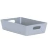 Soho Storage Tray 6 X 25.5 X 17cm - Grey -Kitchen and Tableware Store 384408 soho size d box grey 6x25 5x17cm