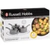 Russell Hobbs Russel Hobbs Metallic Marble Pan Set 3pc -Kitchen and Tableware Store 384626 russel hobbs metalic marble 3 piece pan set