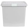 B&M Waffle Clip Box Storage Cube 14L - Grey 2 B&M Waffle Clip Box Storage Cube 14L - Grey -Kitchen and Tableware Store 384966 grey 14l waffle clip box cube