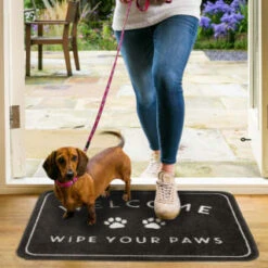 B&M Washable Pet Doormat - Wipe Your Paws -Kitchen and Tableware Store 385004 pet washable doormat 4