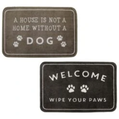 B&M Washable Pet Doormat - Wipe Your Paws -Kitchen and Tableware Store 385004 pet washable doormat group