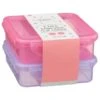 Sandwich Clip Lock Lunchbox 2pk - Pink & Purple -Kitchen and Tableware Store 385224 2pk sandwich clip locks