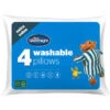 Silentnight Washable Pillows 4pk -Kitchen and Tableware Store 385251 4pk silentnight washable pillows