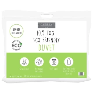 Downland Eco-Friendly Anti-Allergy 10.5 Tog Duvet - Single 3 Downland Eco-Friendly Anti-Allergy 10.5 Tog Duvet - Single