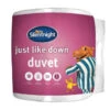 Silentnight Just Like Down Duvet - Double -Kitchen and Tableware Store 385269 385270 385271 silentnight just like down duvet 1