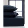 Silentnight Navy Pillowcase Pair -Kitchen and Tableware Store 385381 385382 385383 385384 navy pillow pair signle double king sheet