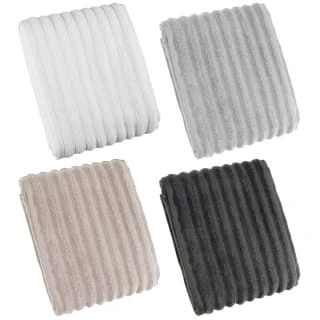 Retreat Knitted Bath Sheet - Charcoal 4 Retreat Knitted Bath Sheet - Charcoal - Image 2