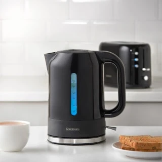 Goodmans Plastic Kettle - Black 4 Goodmans Plastic Kettle - Black - Image 2
