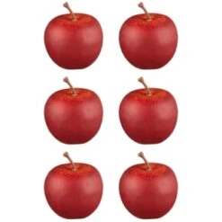 B&M Apple Decorations 6pk 7 B&M Apple Decorations 6pk -Kitchen and Tableware Store 387538 apples 2