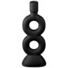 B&M Dinner Candle Holder - Black 1 B&M Dinner Candle Holder - Black -Kitchen and Tableware Store 387583 dinner candle holder black2