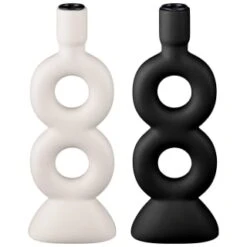 B&M Dinner Candle Holder - Black 5 B&M Dinner Candle Holder - Black -Kitchen and Tableware Store 387583 dinner candle holder group 2