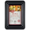 Betty Crocker Non-Stick Roasting Tins 3pc 1 Betty Crocker Non-Stick Roasting Tins 3pc -Kitchen and Tableware Store 388524 set of 3 non stick roasting tins