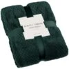 B&M Waffle Throw - Dark Green 2 B&M Waffle Throw - Dark Green -Kitchen and Tableware Store 388773 waffle throw dark green 4