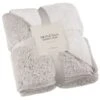 B&M Montana Two Tone Sherpa Throw - Natural -Kitchen and Tableware Store 388815 montana sherpa throw