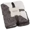 B&M Montana Two Tone Sherpa Throw - Charcoal 2 B&M Montana Two Tone Sherpa Throw - Charcoal -Kitchen and Tableware Store 388866 montana two tone sherpa throw charcoal
