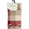 B&M Highland Woven Check Panel 54 X 86" - Red 2 B&M Highland Woven Check Panel 54 X 86" - Red -Kitchen and Tableware Store 388872 highland red check panel