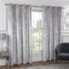 B&M Versailles Silver Crushed Velvet Fully Lined Curtains 90 X 90" -Kitchen and Tableware Store 388928 versailles silver crushed velvet curtains 5