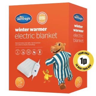 Silentnight Winter Warmer Electric Blanket - King 3 Silentnight Winter Warmer Electric Blanket - King