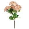B&M Hydrangea Artificial Flower Bunch - Mink -Kitchen and Tableware Store 389095 hydrangea bunche pink