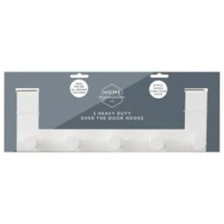 B&M Heavy Duty Over The Door Hooks 5pk