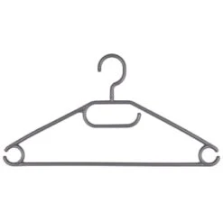 B&M Swivel Hook Hangers 8pk - Grey -Kitchen and Tableware Store 389265 home organisation 8pk swivel hook hangers grey 3