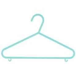 B&M Children's Hangers 10pk - Pastel -Kitchen and Tableware Store 389289 home organisation co 10pk childrens hangers girl 4