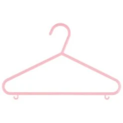 B&M Children's Hangers 10pk - Pastel -Kitchen and Tableware Store 389289 home organisation co 10pk childrens hangers girl 5