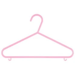 B&M Children's Hangers 10pk - Pastel -Kitchen and Tableware Store 389289 home organisation co 10pk childrens hangers girl 7
