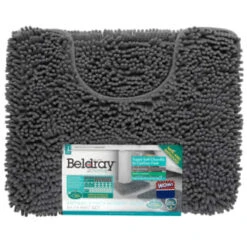 B&M Noodle Bath Mat Set - Charcoal -Kitchen and Tableware Store 389583 beldray noodle bath mat set charcoal