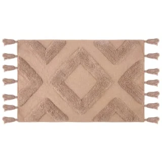 B&M Diamond Flatweave Bath Mat - Mink 3 B&M Diamond Flatweave Bath Mat - Mink